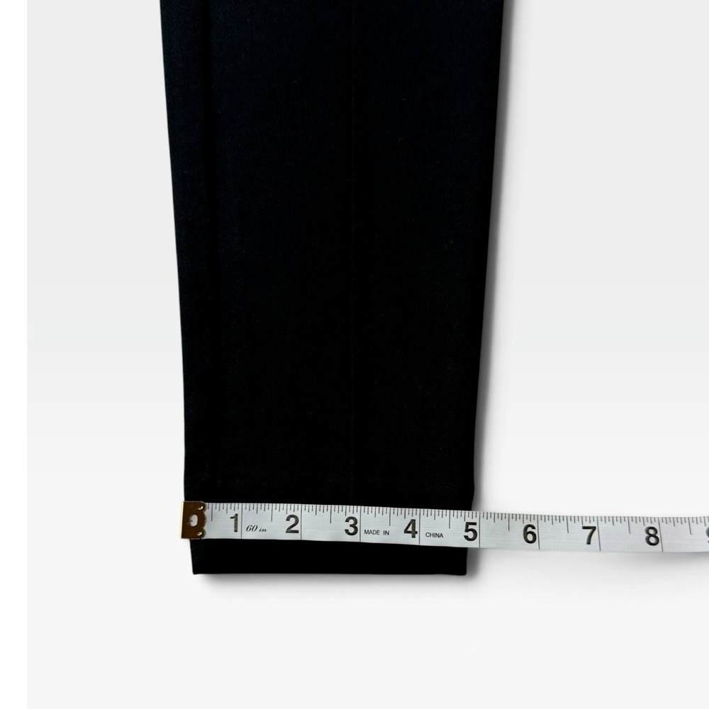 J. Jill Ponte Leggings Womens Medium Black Front Seam Stretch New - Picture 5 of 9